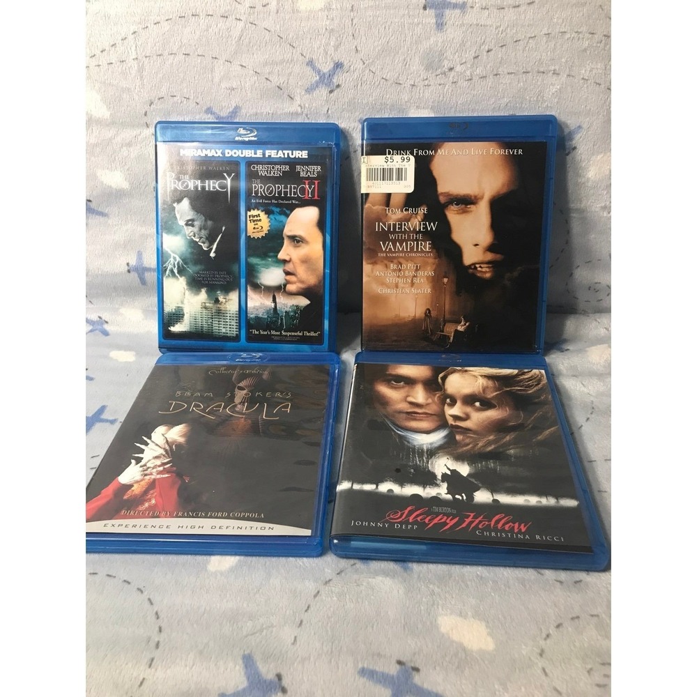 Blu-ray‎ lot of 4 horror movies dracula